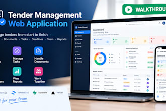 develop a modern web application