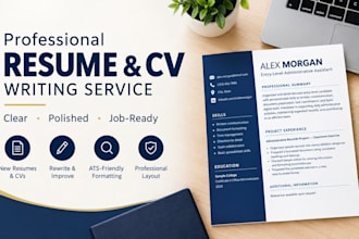 edit and proofread your resume or CV