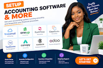 setup trulysmall accounting oneup kashflow clearbooks taxdome canopy karbon odoo