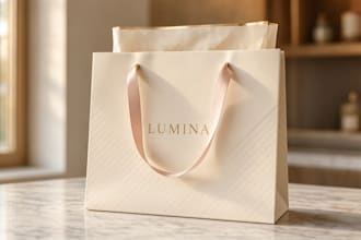 design professional shopping bags for your brand