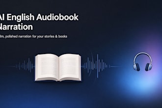 do ai assisted english audiobook narration