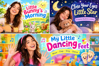 write and sing childrens song and nursery rhymes