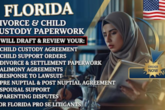 draft florida divorce, child custody, prenup alimony lawsuits, divorce lawyer