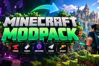 create complex minecraft mods plugins abilities custom origins and modpack ports