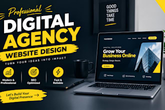 digital agency website, agency website, wordpress agency creative agency website