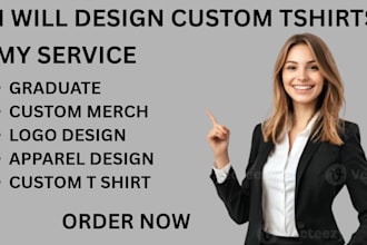 create custom t shirt designs unique graphics print ready apparel tshirts vector
