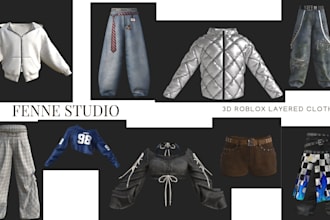 create a custom roblox layered clothing 3d garment