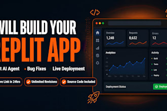 build your replit app, fix replit ai agent bugs and deploy live