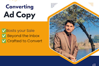 write high converting facebook ad copy and google ad copy