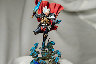 paint your tabletop miniatures in display quality