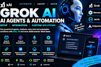 setup grok ai antigravity grok bot ai agent hermes agent jarvis bot voice agent
