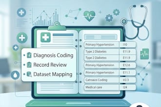 assign accurate icd10 codes for medical records and datasets