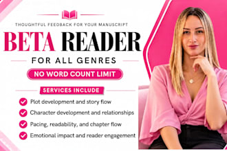 beta reader romance beta reader, beta reader fantasy beta reader horror thriller