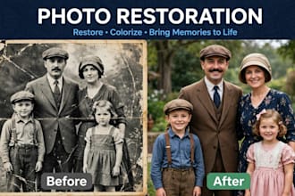 restore and colorize old photos