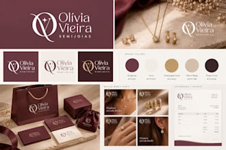 design a luxury brand identity, minimalist logo and branding kit