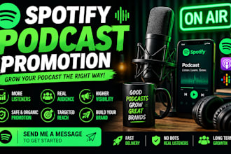 promote your spotify podcast with podcast marketing and promotion spotify music