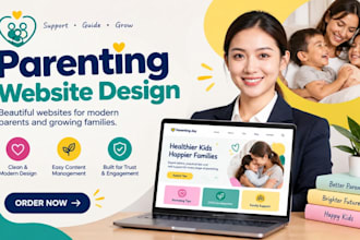 parenting website, parenting coach website, parenting blog, family website