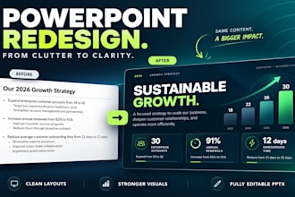 redesign and improve your powerpoint presentation slides