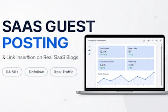 do saas guest posting and link insertion on high da saas blogs