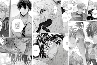 draw anime manga, manga page, webtoon cover art,  manga illustration as artist