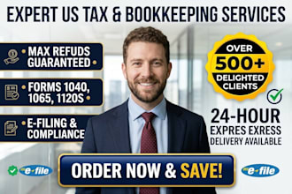 prepare and efile us tax return for 1040 1120 1065