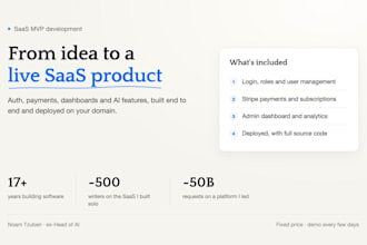 build your saas mvp with react nextjs and supabase plus ai features