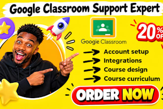professional google classroom account course upload moodle lms podia payhip