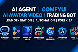 ai agent comfyui ai avater video trading bot lead generation automation forex ea