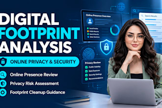 perform osint investigation and digital footprint analysis