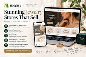 setup jewelry store jewelry website shopify store