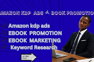 set up amazon KDP ads and research book keywords