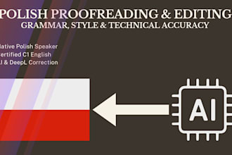 proofread and edit your polish technical or business text