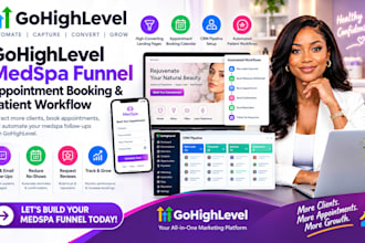 build gohighlevel medspa funnel appointment booking gohighlevel patient workflow