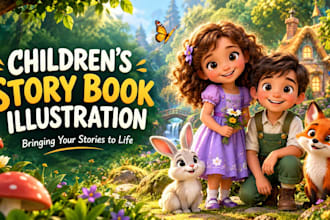 design children picture book kids illustration and children story book art