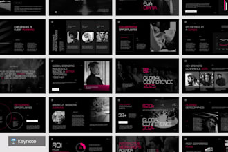 design conference presentation event sponsor slides public speaking pitch deck