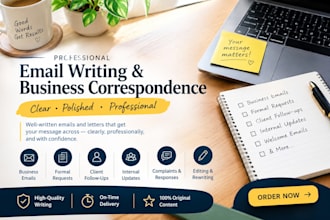 write professional legal letters and formal business letters