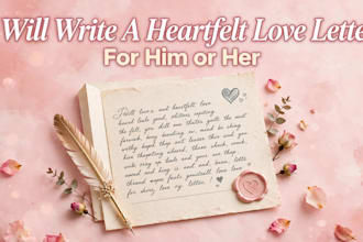write a heartfelt apology letter and love poem to win them back