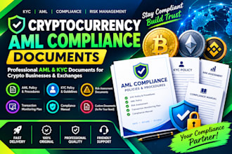 create cryptocurrency aml compliance documents