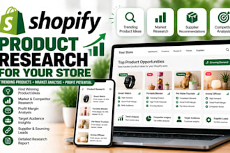 research shopify dropshipping products and market trends product research