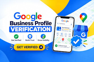 solve google business profile verification issues and create gmb listings