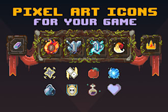 create custom pixel art icons for your game