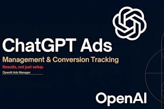 be your chatgpt ads manager for conversion focused campaigns