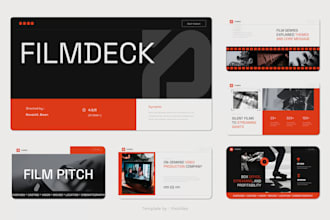 design film funding deck worldbuilding presentation visual storytelling slides
