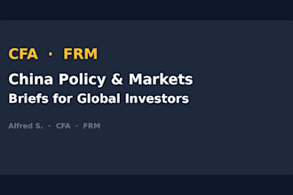 cfa frm china policy market briefs for global investors