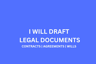 write professional legal contract, agreement, nda, and partnership deed