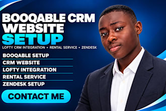 setup booqable crm website lofty crm integration booqable rental service zendesk