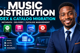 deliver ddex compliant music distribution and bulk catalogue migration