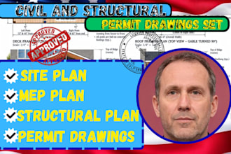 civil and structural permit drawings for residential and light commercial plans