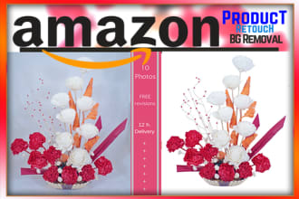 retouch 10 product photos for amazon