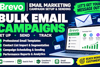 do bulk email blast, email marketing and email campaign